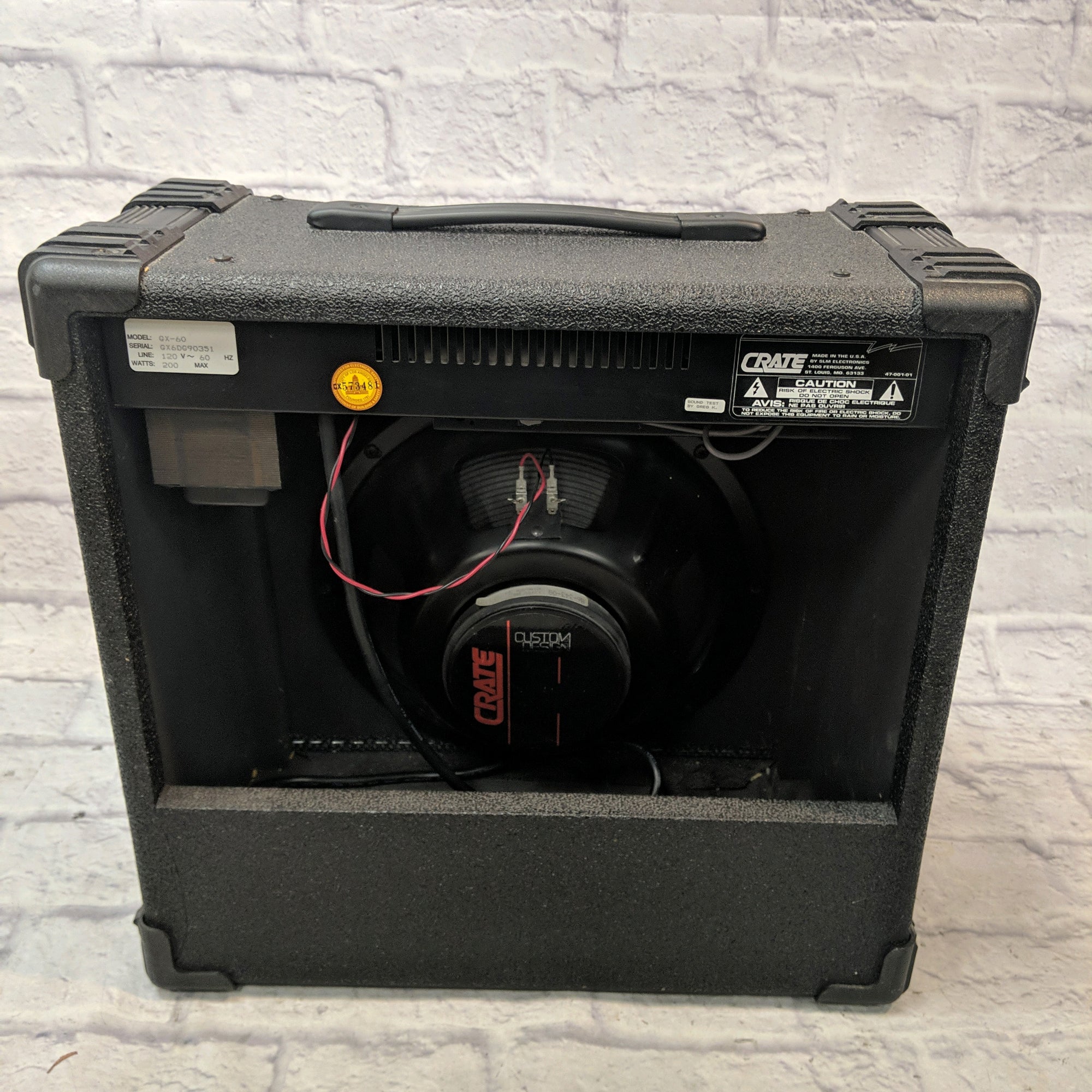 Crate GX-60 Guitar Combo Amp