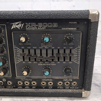 Peavey XR600B Mixer Amp 6 Channel Powered Mixer