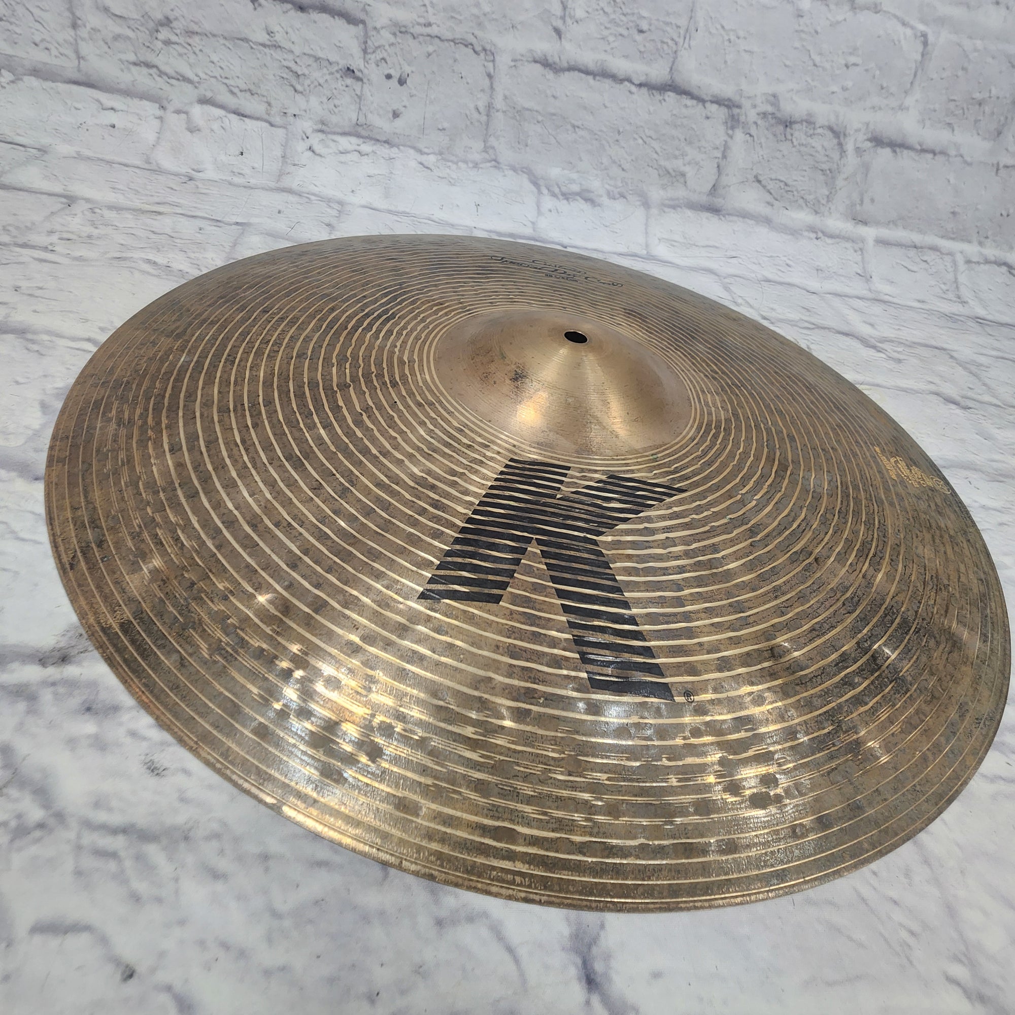 Zildjian 20 K Custom Special Dry Crash Cymbal CRACKED