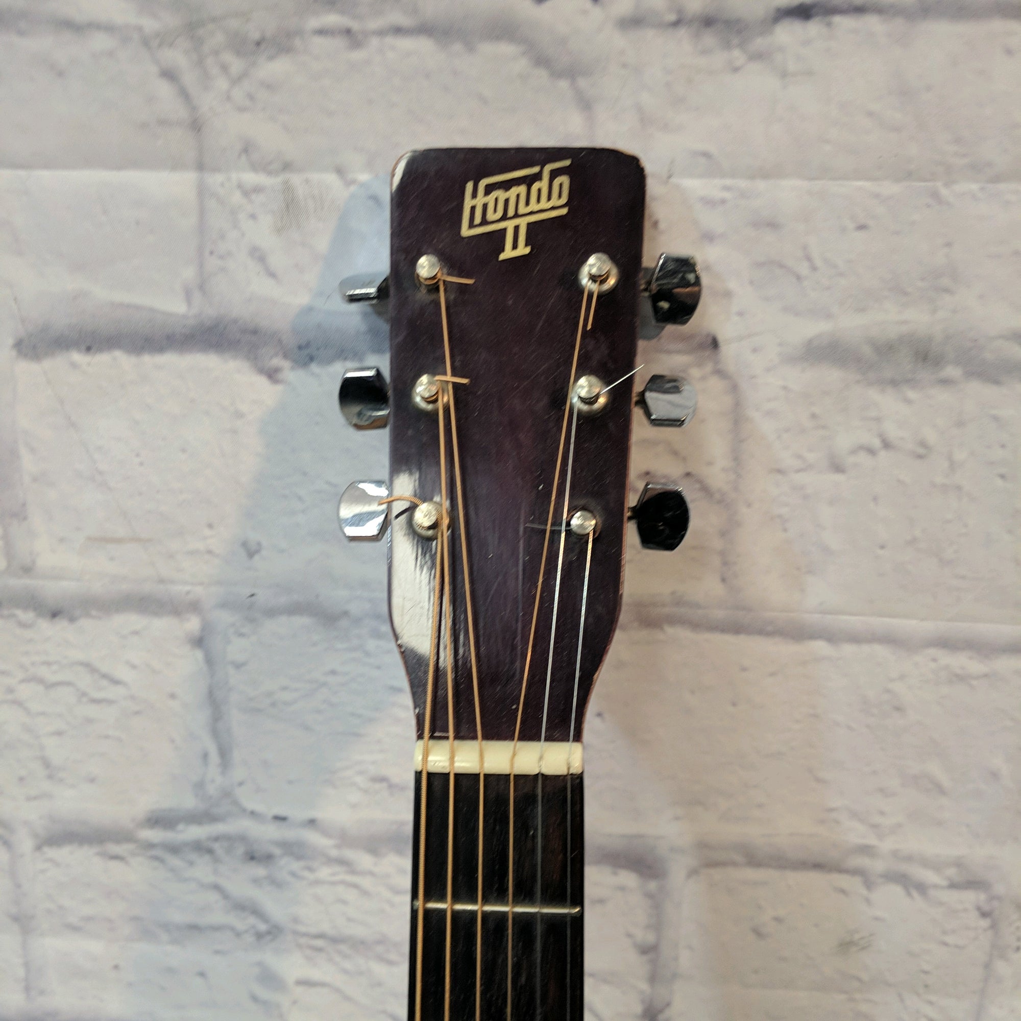 Hondo II Dreadnaught Acoustic Refinished