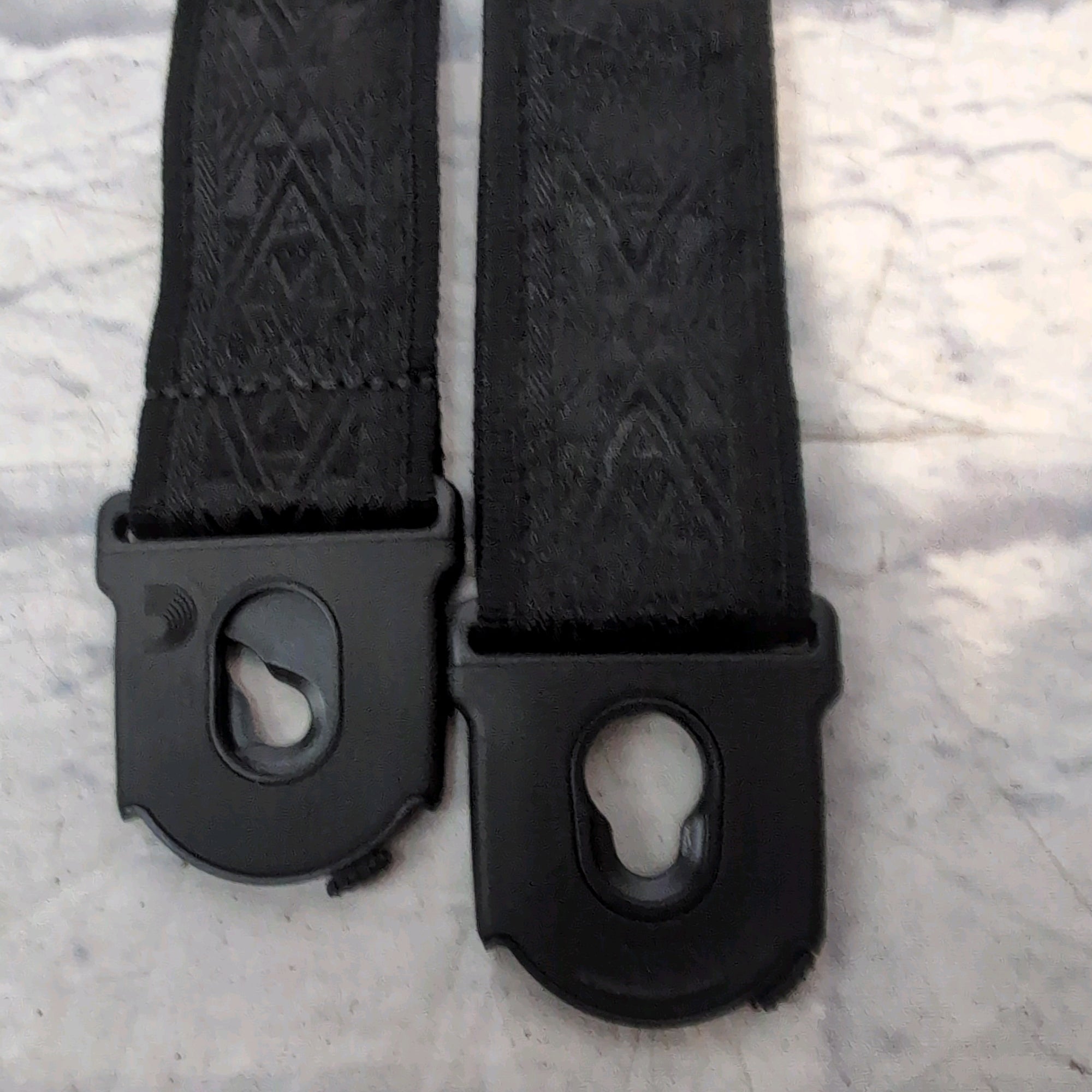 D'Addario Planet Lock Strap - Black Satin