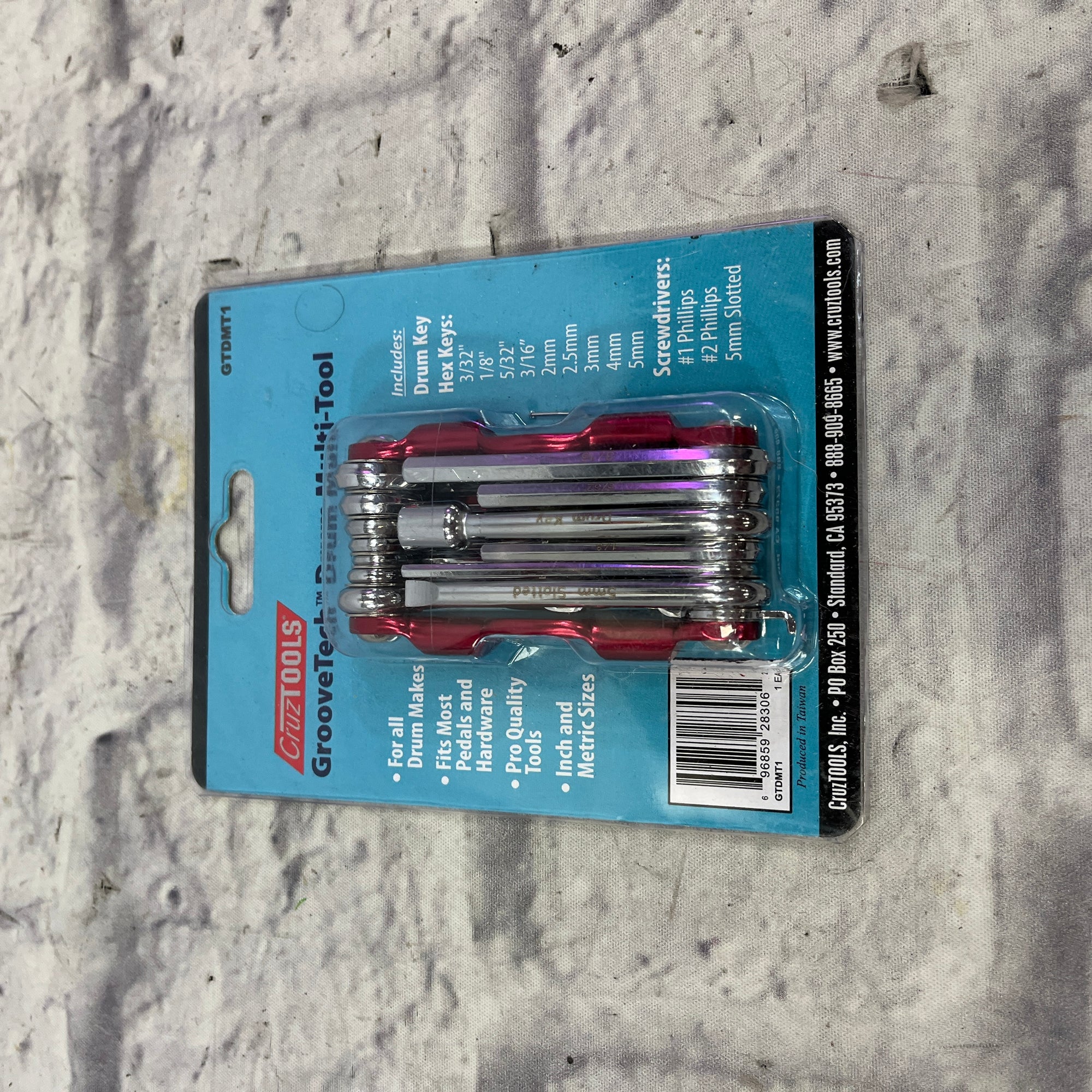 CruzTools GTDMT1 Groovetech Drum Multi-Tool
