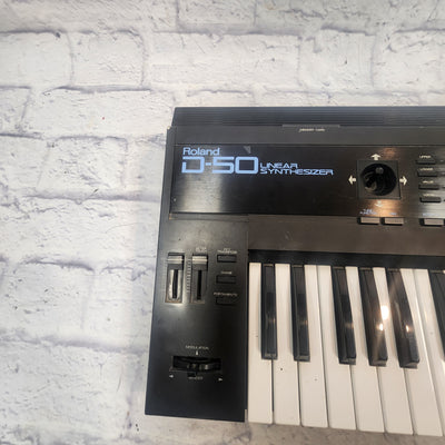 Roland D-50 AS IS NEEDS DATA CARD Synth