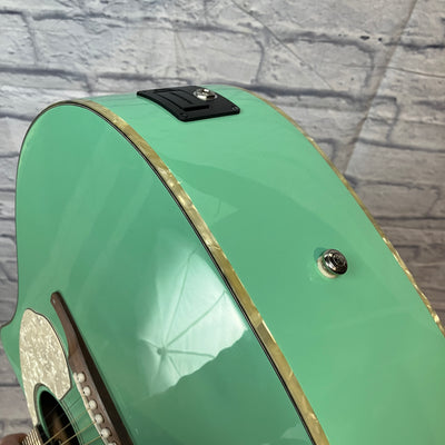 Fender Sonoran Seafoam Green Acoustic Guitar