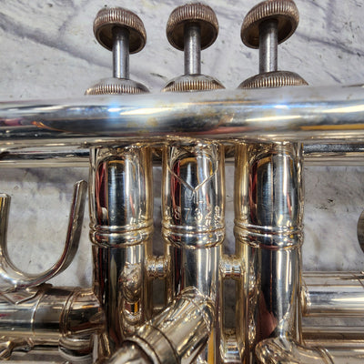 Bach Stradivarius Model 37 Silver Plated Trumpet with Mouthpiece