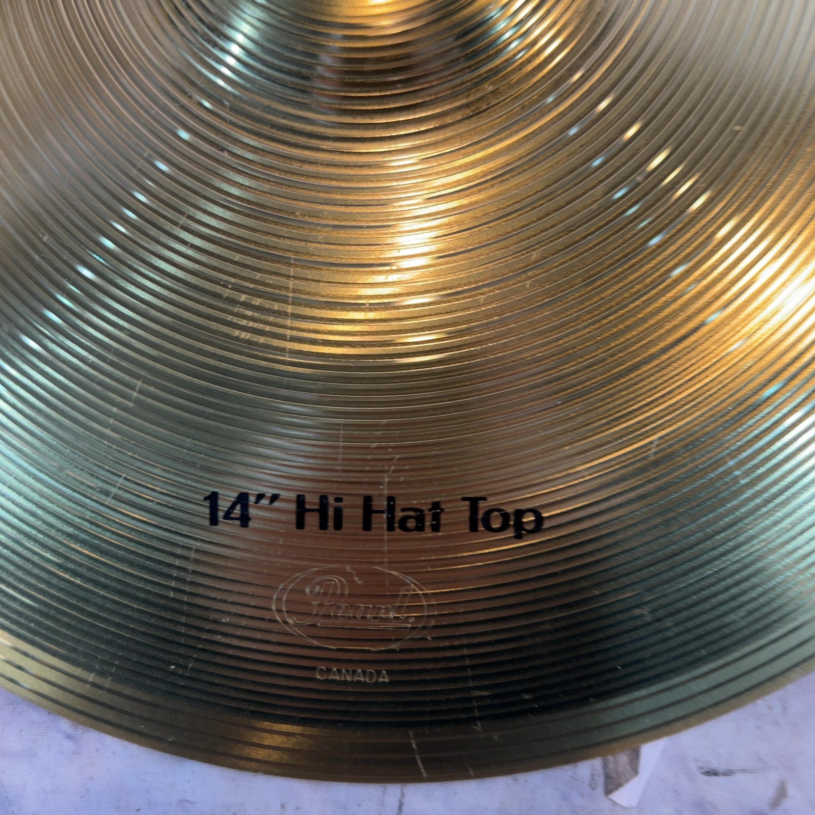 Pearl 14 Hi Hat Cymbal Pair Hi Hats