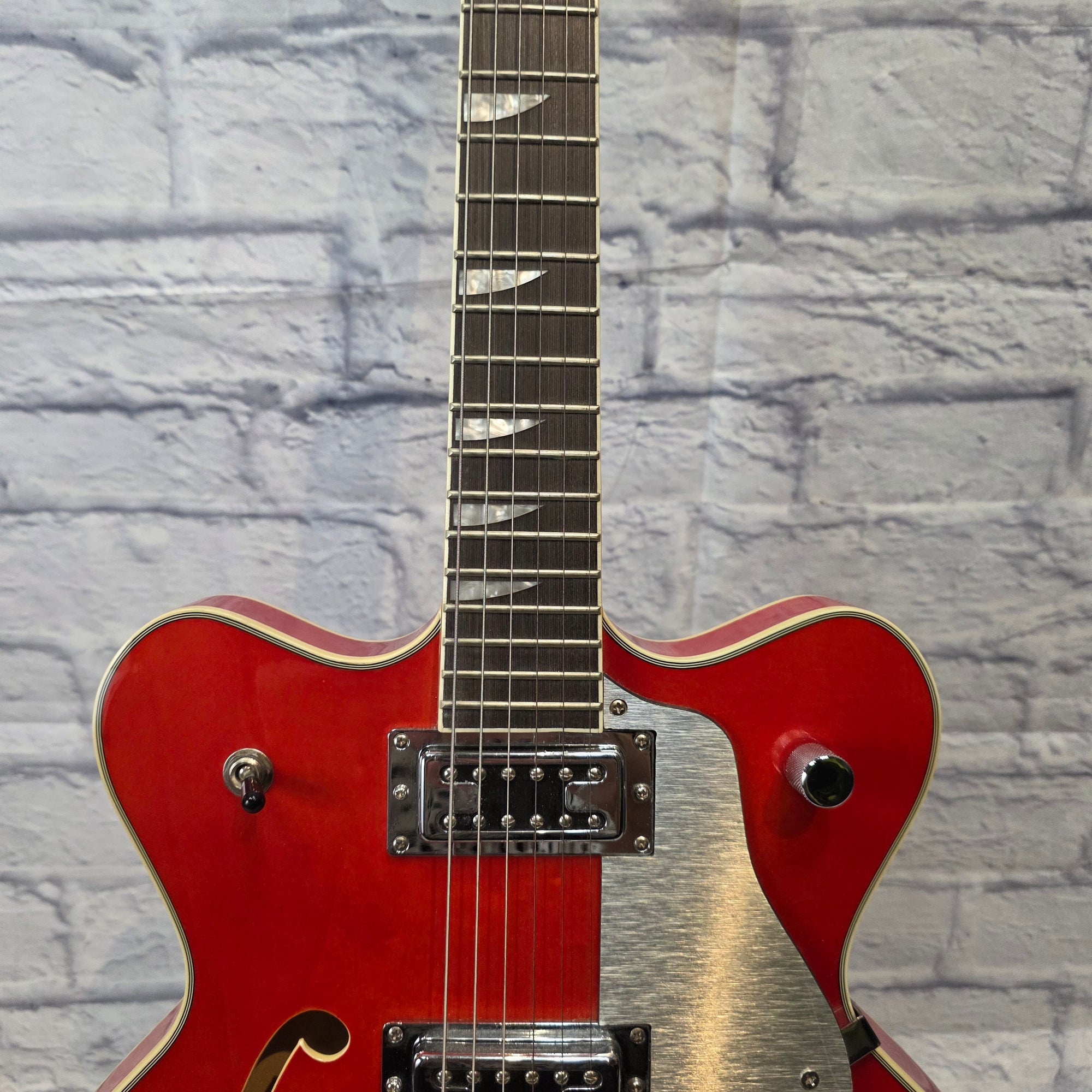 Eastwood Classic 6 Orange With Case Hollow Body Electric