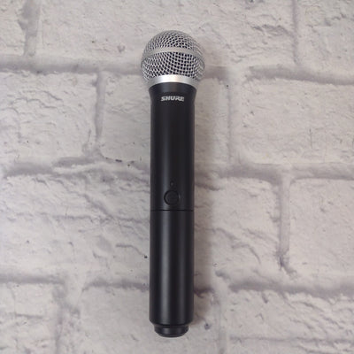 Shure BLX4 Receiver / with PG58 BLX2 H10 Wireless Microphone and Hard Case