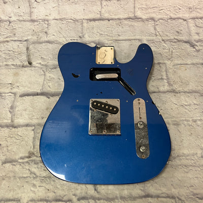 Unknown Blue Telecaster Style Body