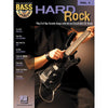 Hal Leonard Hard Rock Bass Guitar Play-Along Series Volume 7 Songbook with CD