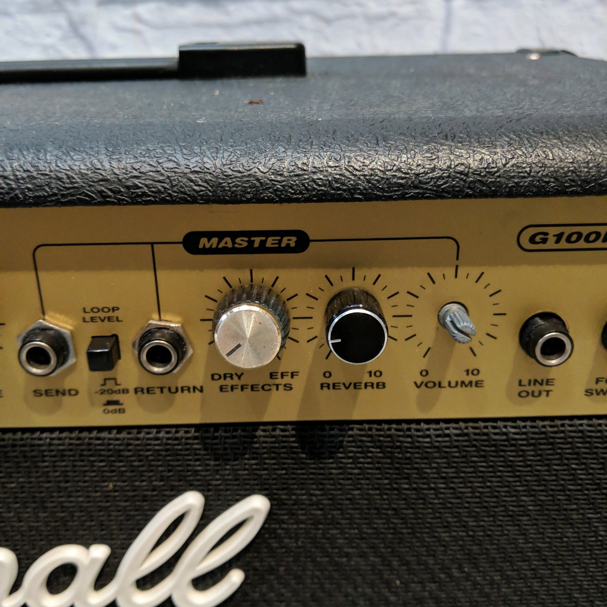 Marshall G100R CD Amplifier Head - NON FUNCTIONING AS IS for parts or repair
