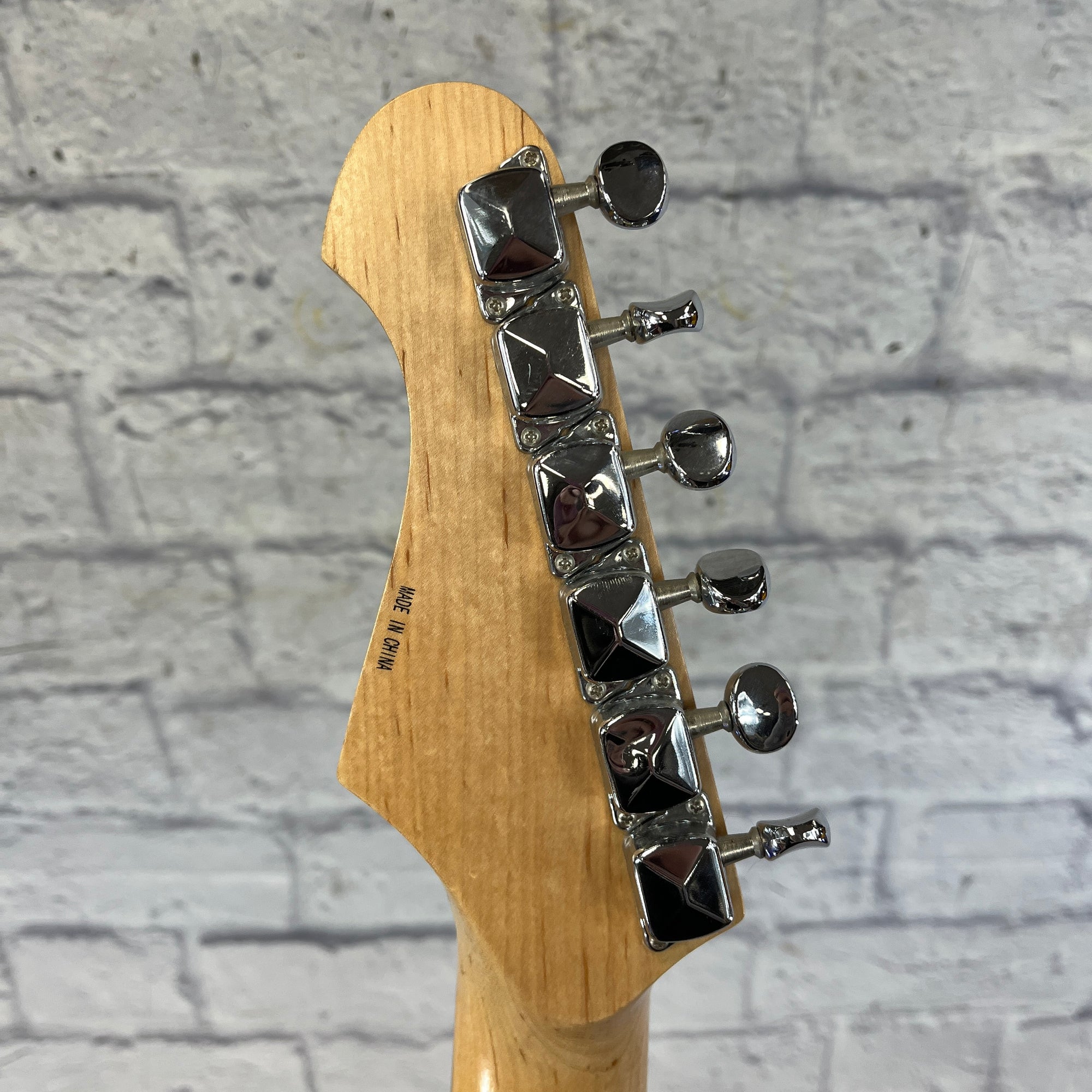 S101 Black Strat Style Electric Guitar