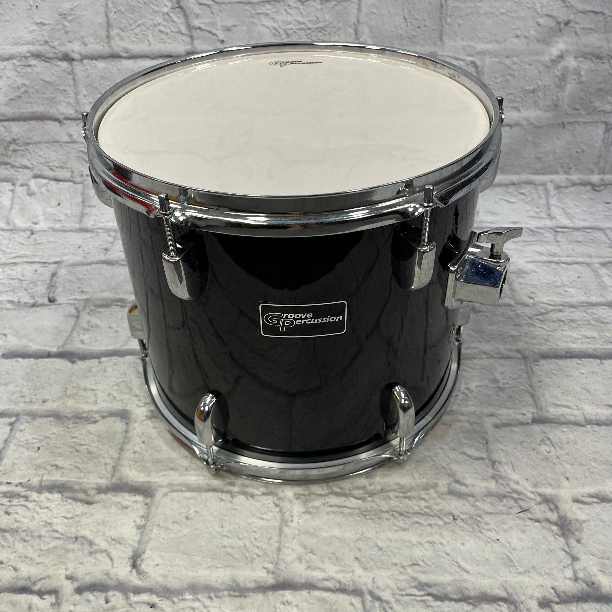 Groove Percussion 12 Rack Tom Black