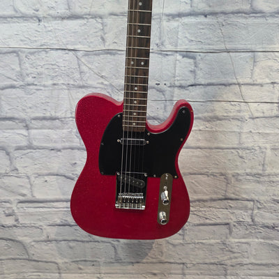 Fender Squier Telecaster "Partscaster" Red Sparkle
