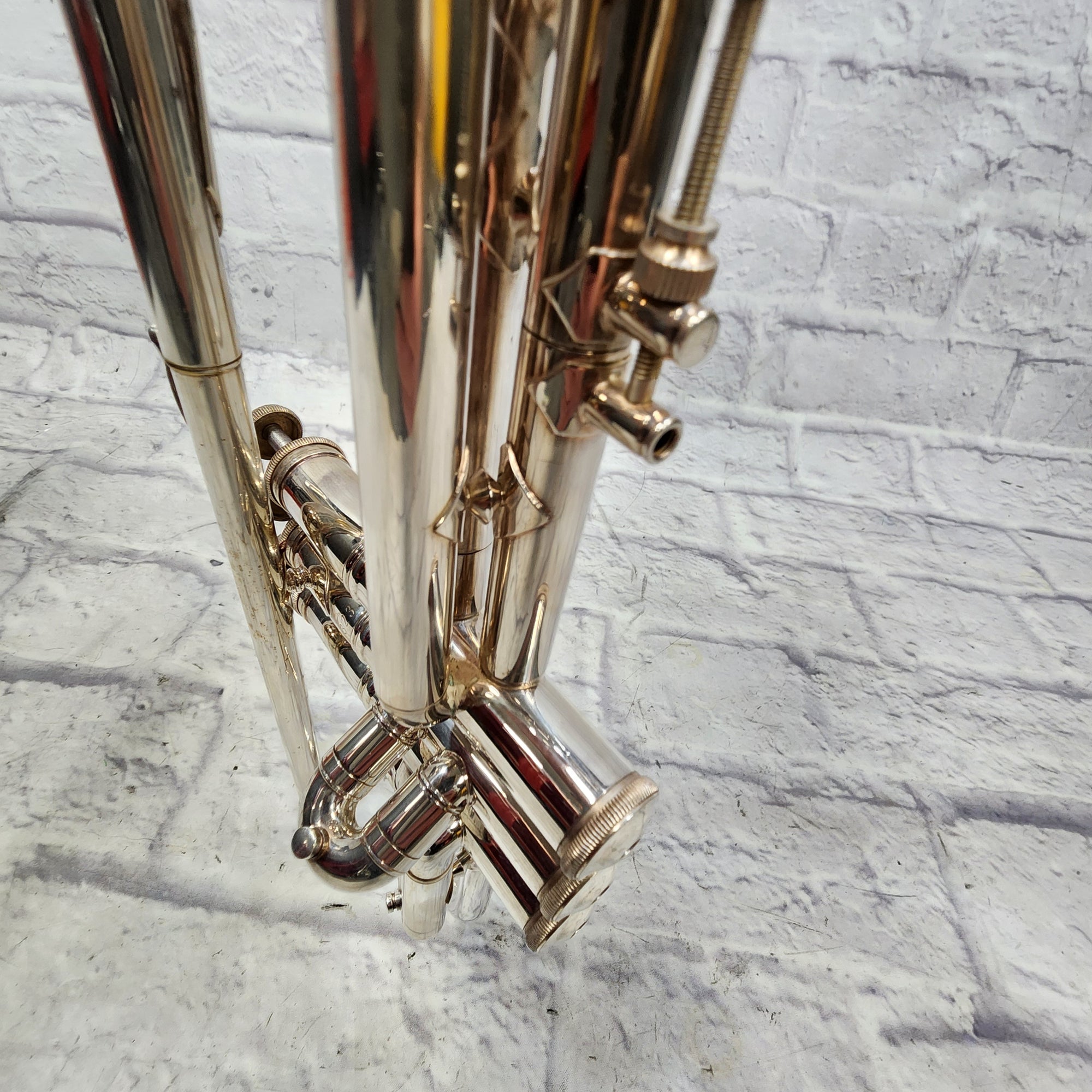 Bach Stradivarius Model 37 Silver Plated Trumpet with Mouthpiece