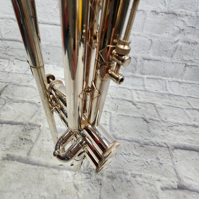 Bach Stradivarius Model 37 Silver Plated Trumpet with Mouthpiece