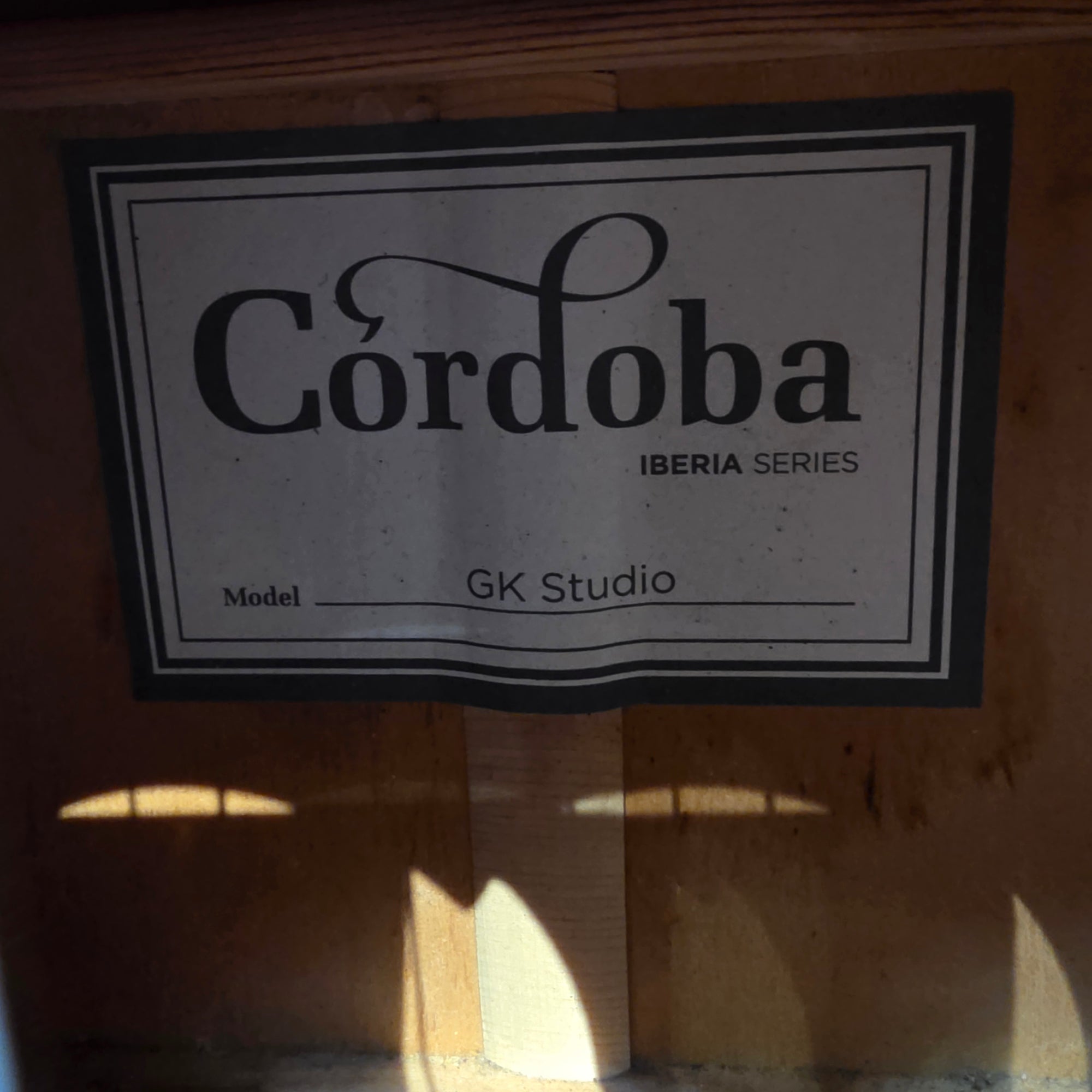Cordoba GK Studio Classical Guitar w/ Padded Gig Bag