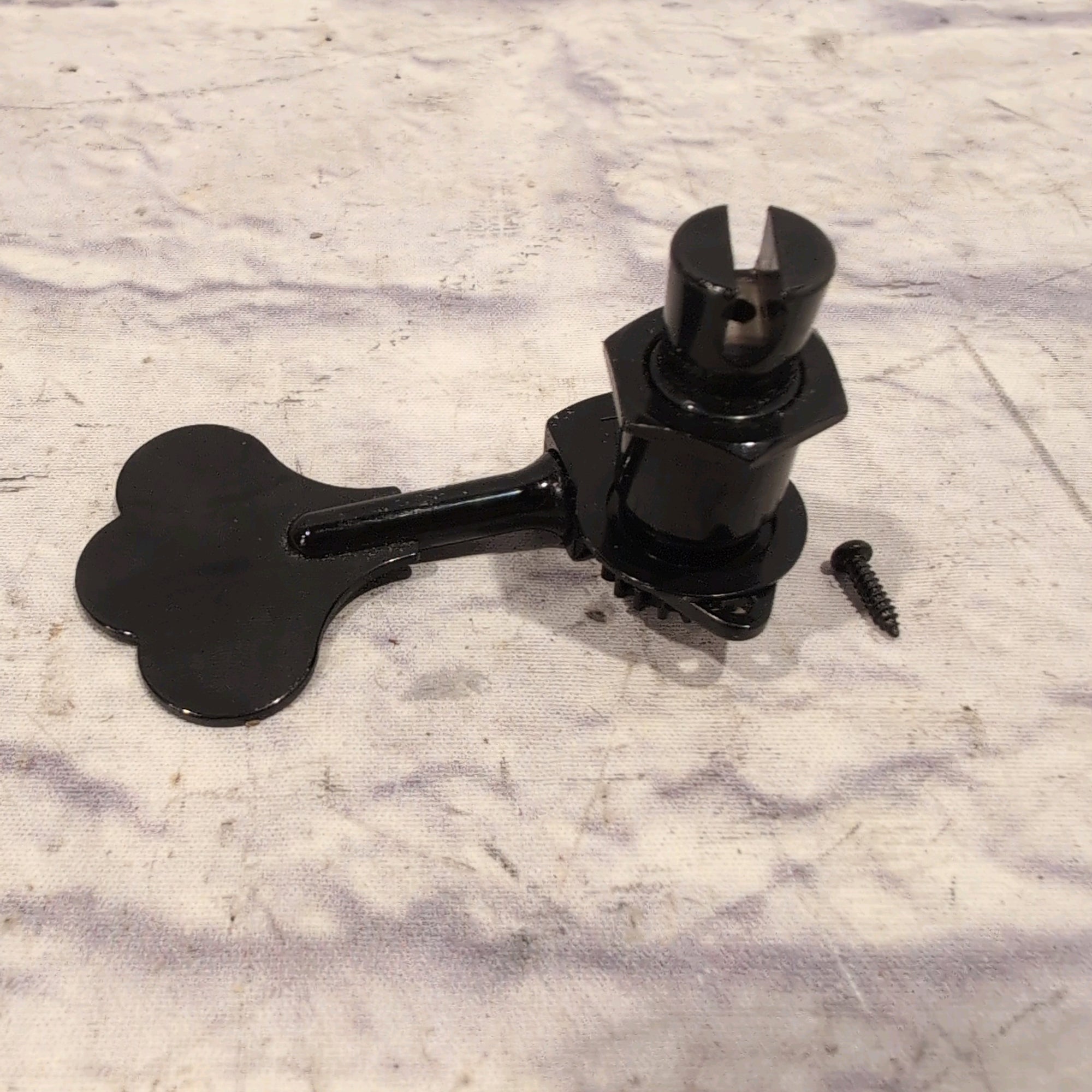 Hipshot Black Single Bass Tuning Machine
