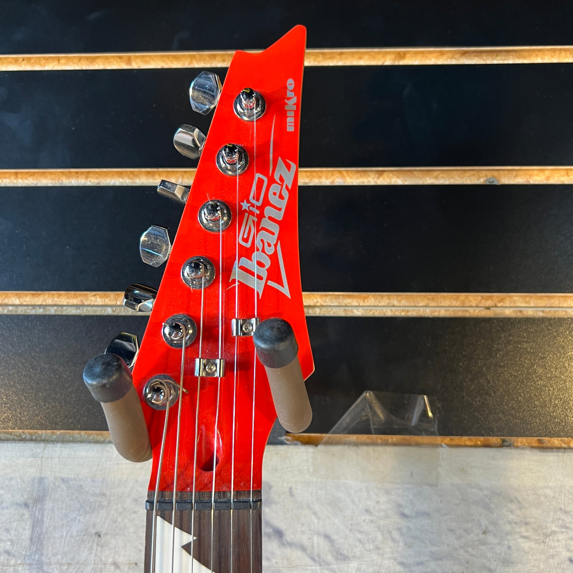 Ibanez Mikro 3/4 Scale Orange Yellow Red Electric Guitar