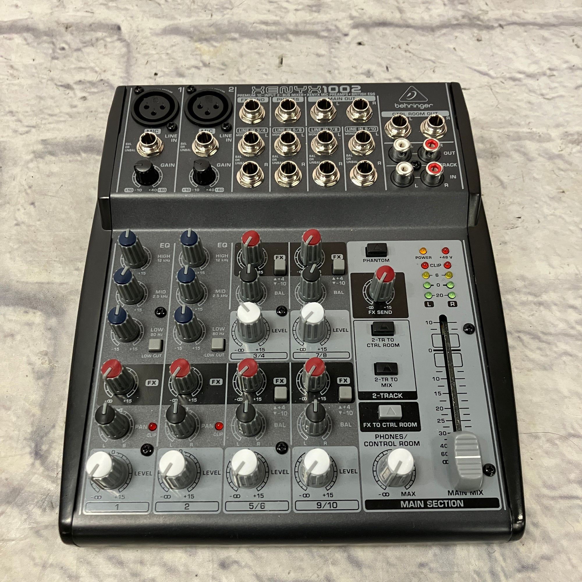 Behringer Xenyx1002 Four Channel Mixer