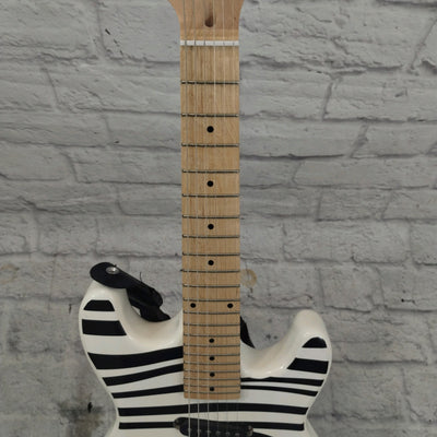 BG Mini Strat "White Tiger" Electric Guitar
