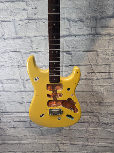 Fender/Squier Stratocaster Partscaster Husk - Gold Refinish