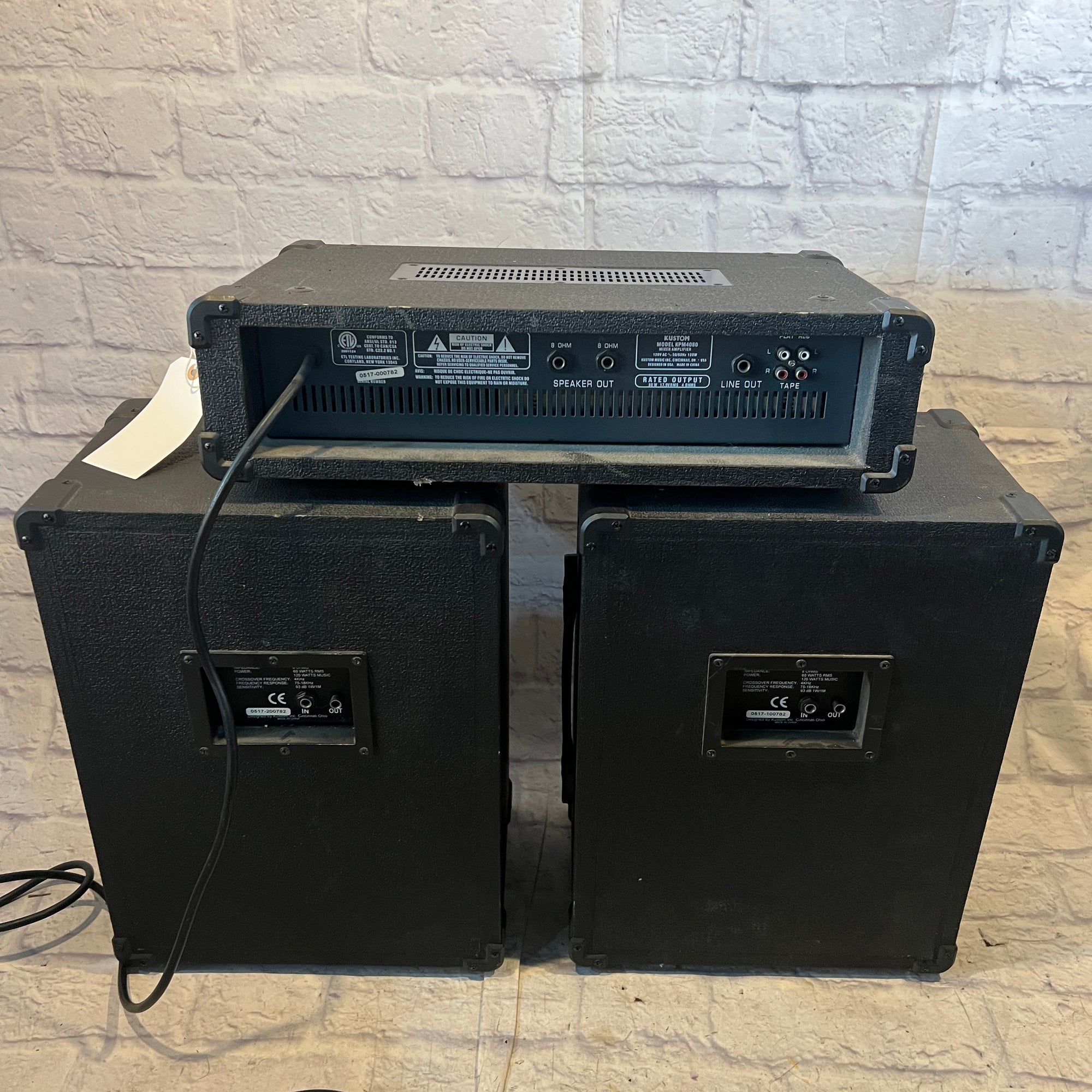 Kustom Small Full PA System