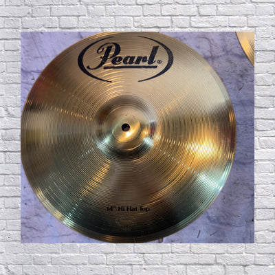 Pearl 14 Hi Hat Cymbal Pair Hi Hats