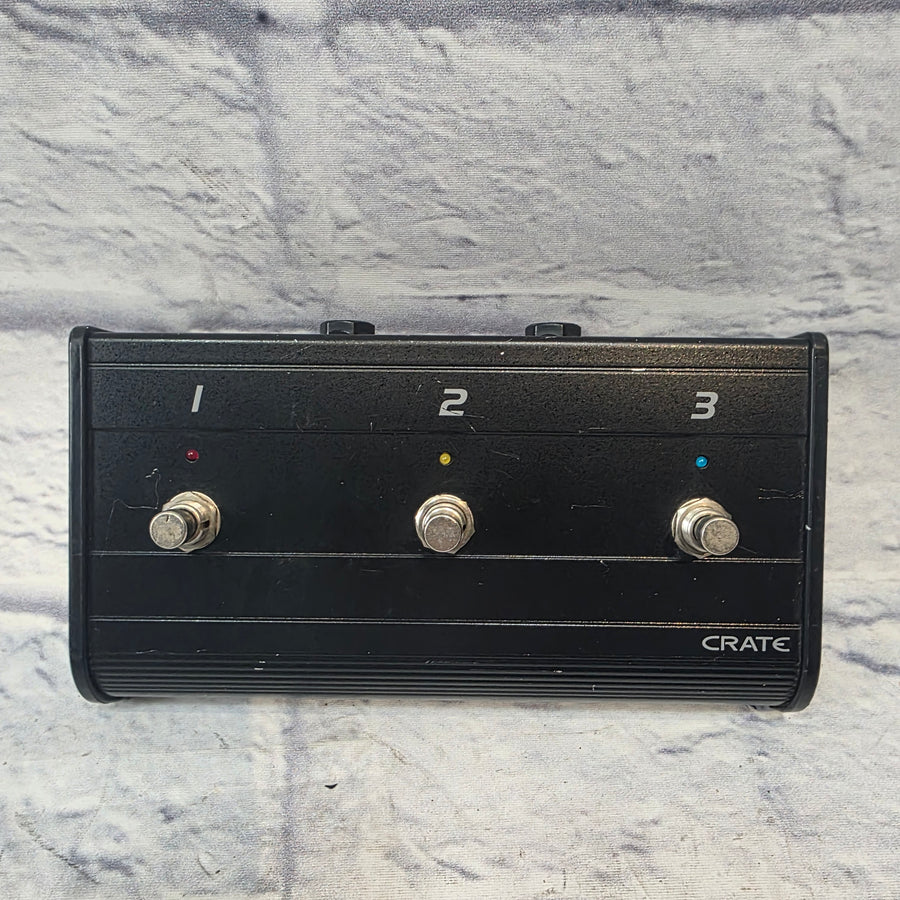 Crate 3 Button Footswitch