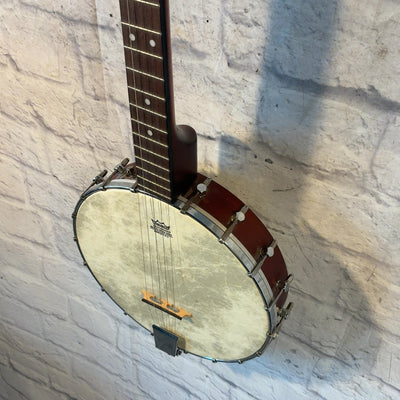 Johnson 5 string Red Mahogany Banjo