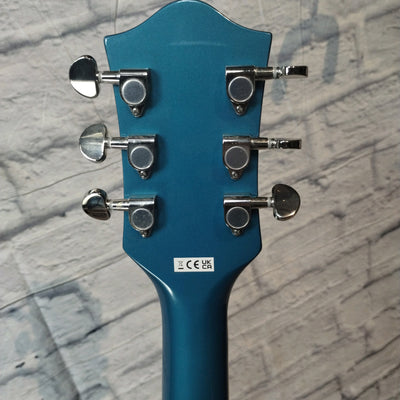 Gretsch G2655t Semi Hollow Electric Guitar Blue Sparkle