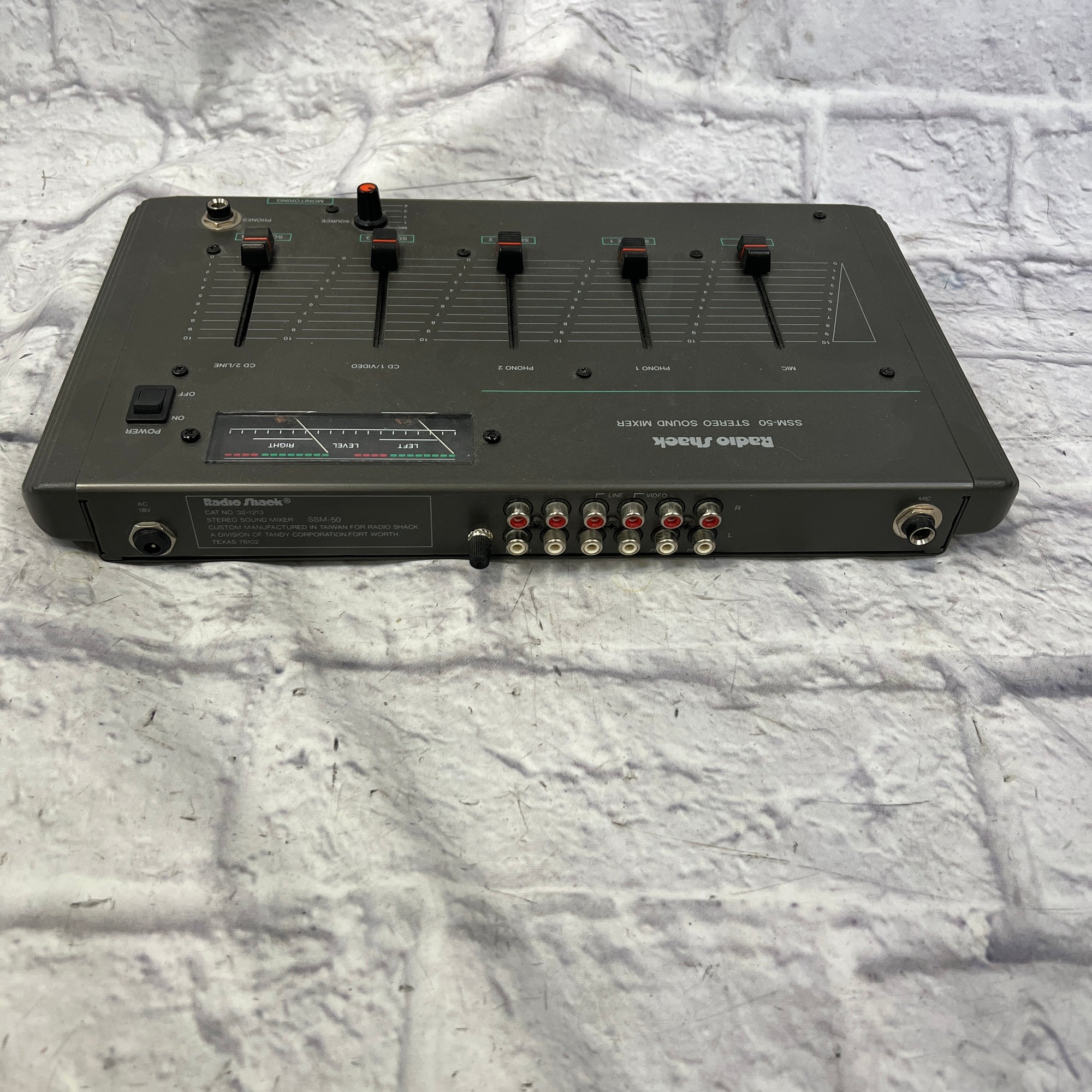 Radio Shack PA-4 4 Channel Audio Mixer
