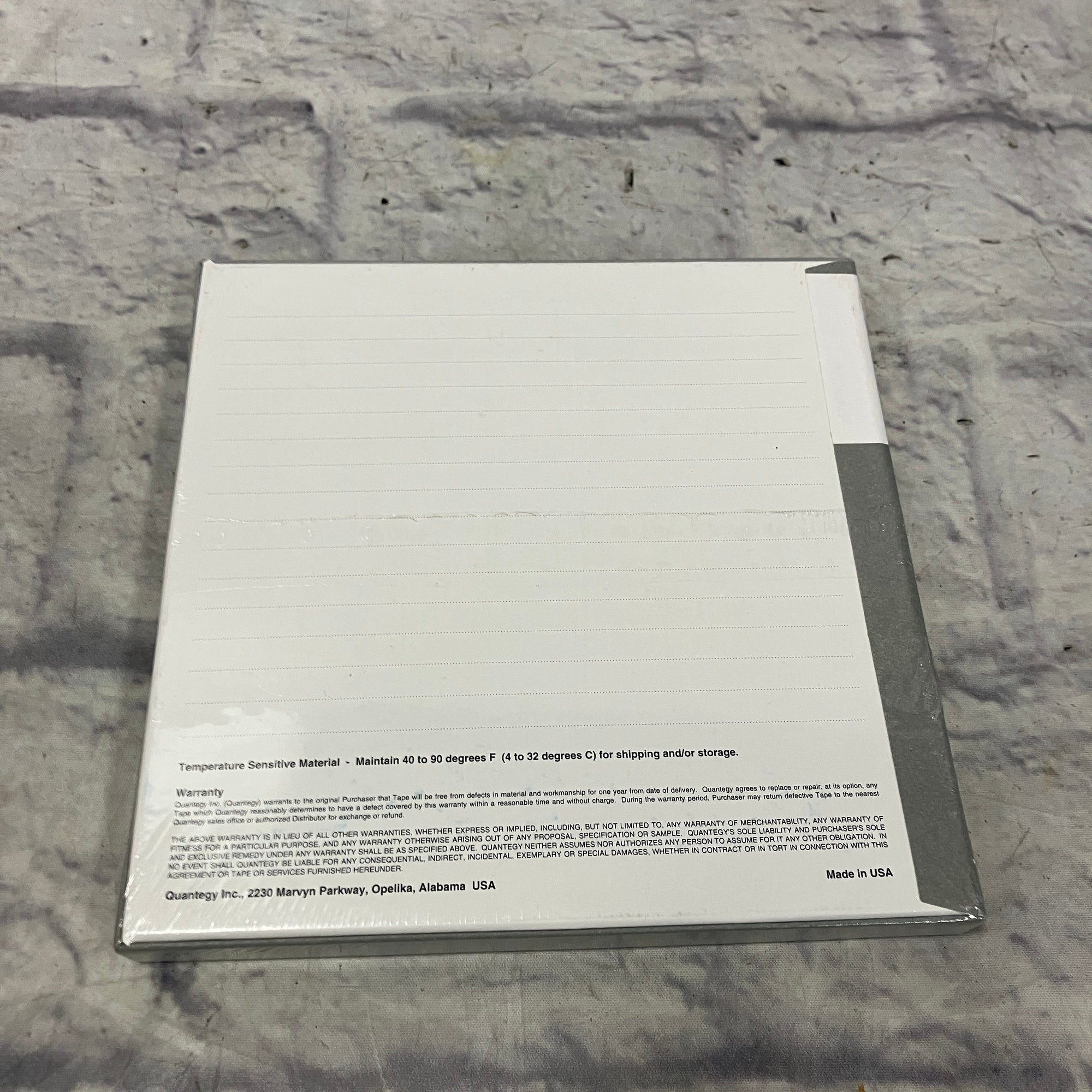 Ampex 632 1/4in 1200ft Mastering Tape Reel