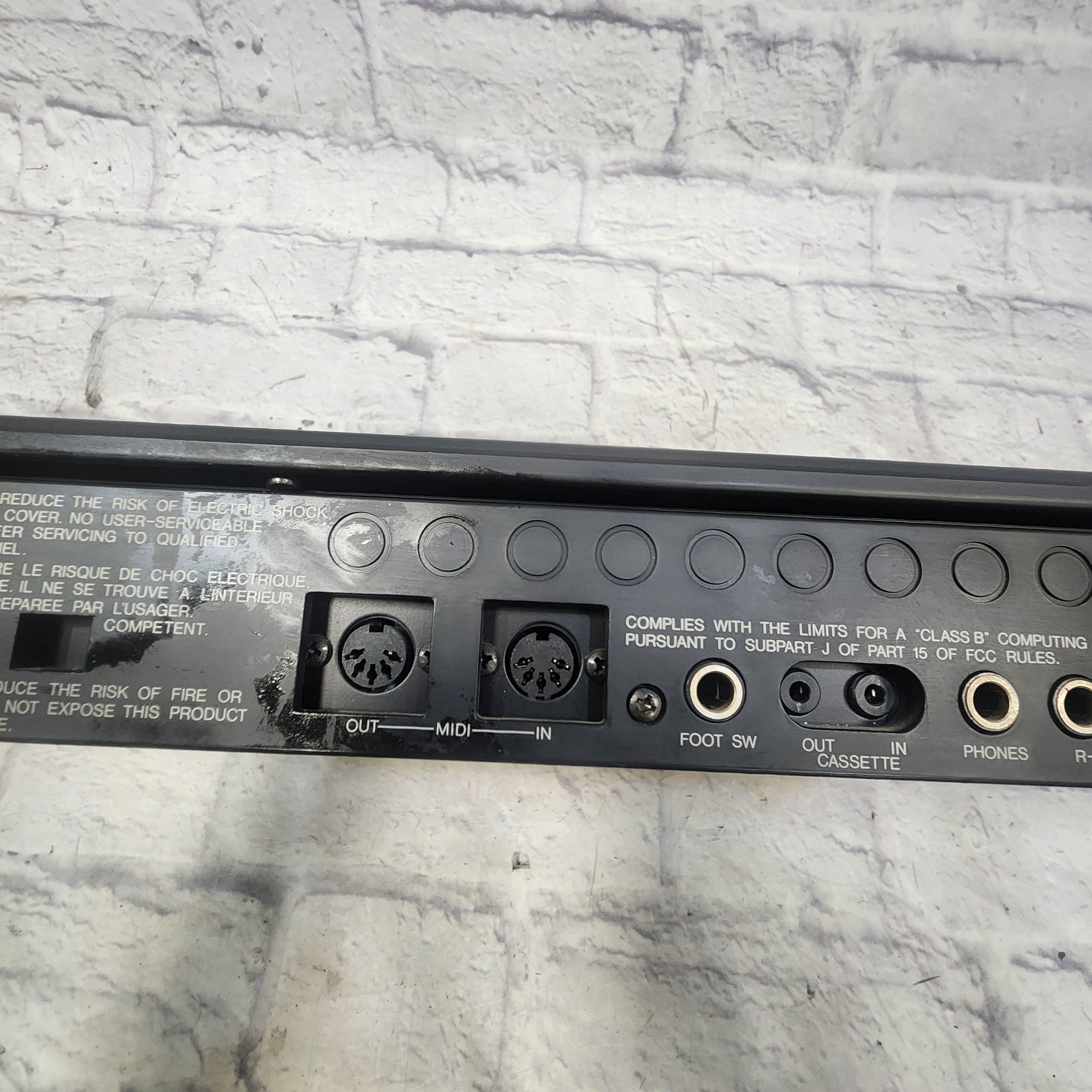 Vintage 1980s Yamaha RX15 Digital Rhythm Programmer Drum Machine