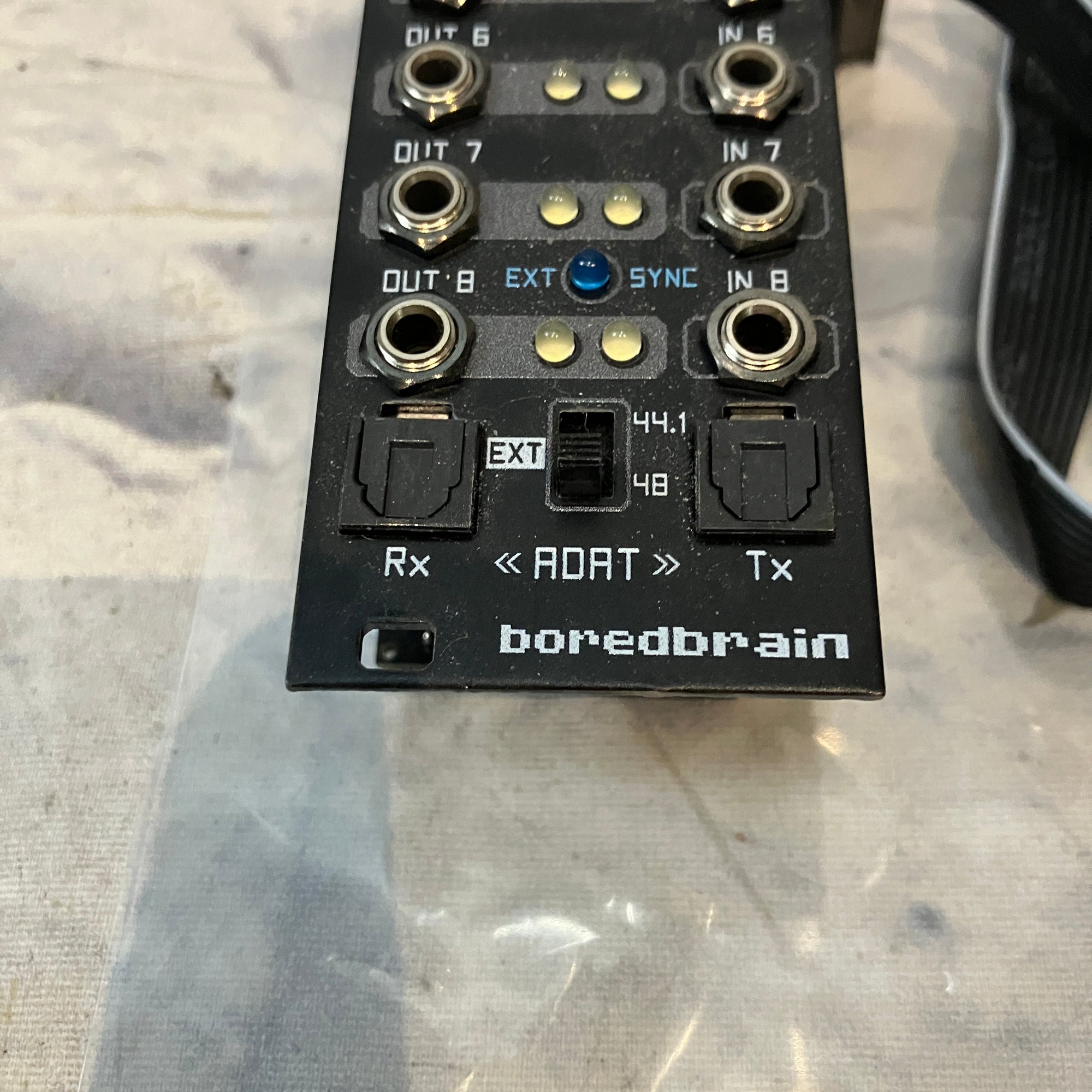 Boredbrain optx V1 ADAT Optical Converter for Eurorack