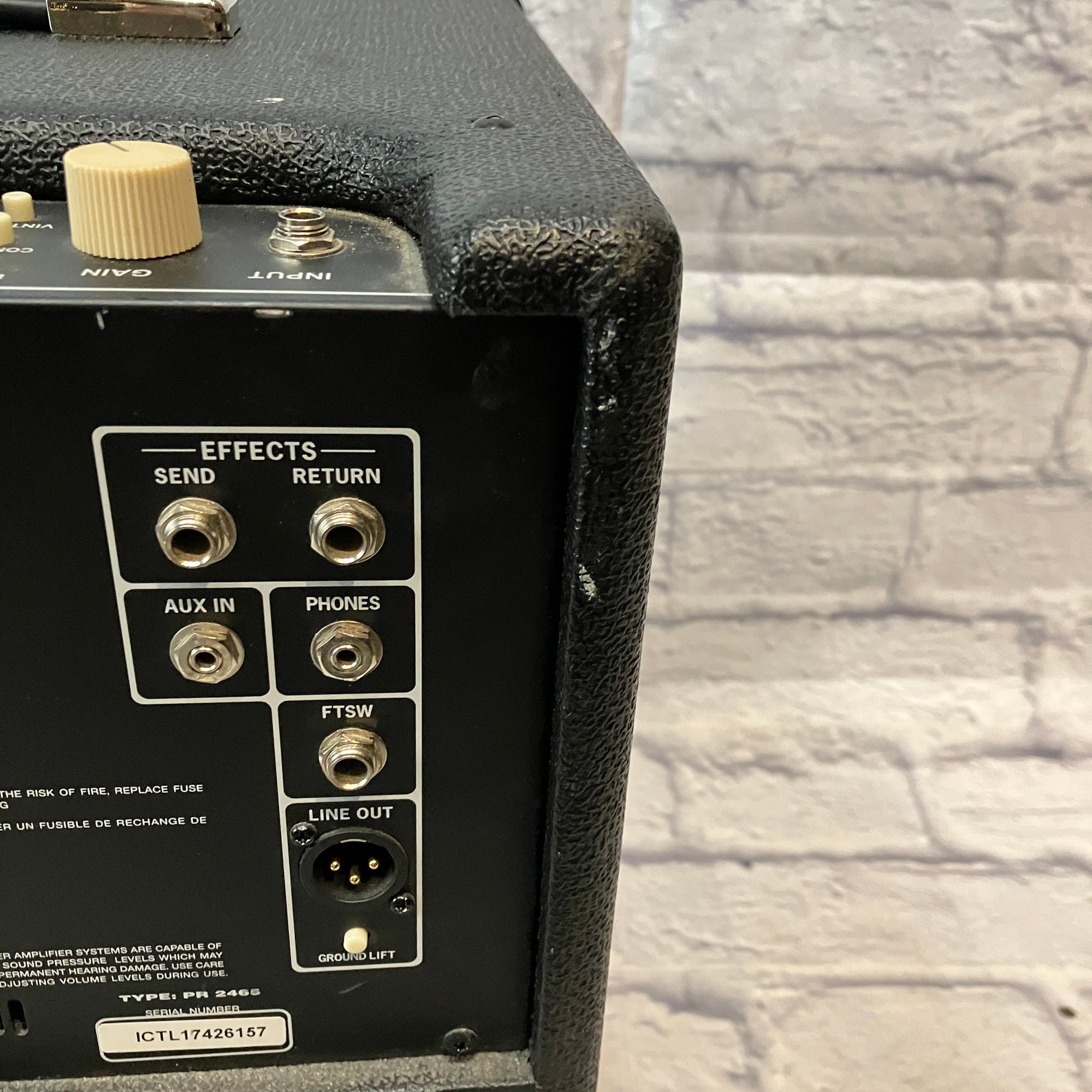 Fender Rumble 100 Bass Guitar Combo Amp