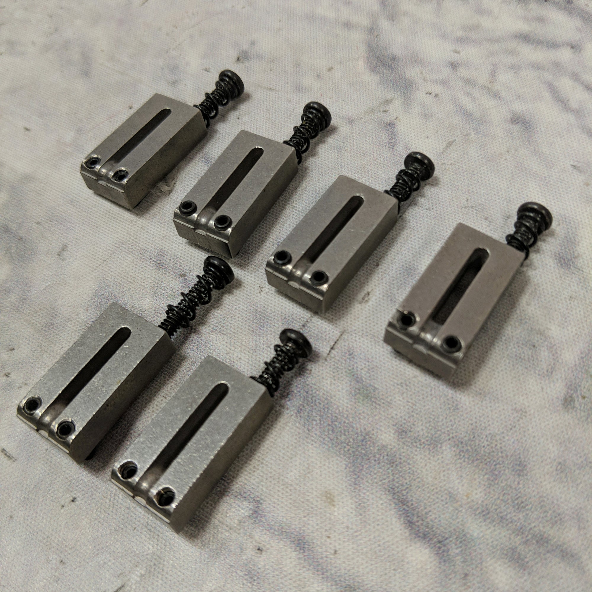 Unknown Fender Style Block Saddle Set