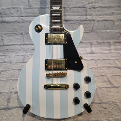 Rafferty Guitars Blue / White LP Style Electric Guitar