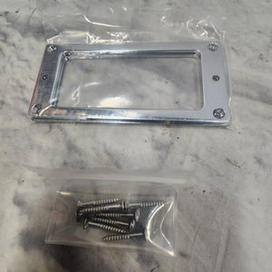 Unknown Chrome Flat Filtertron Ring Pair for Artec Entwstile Pickup