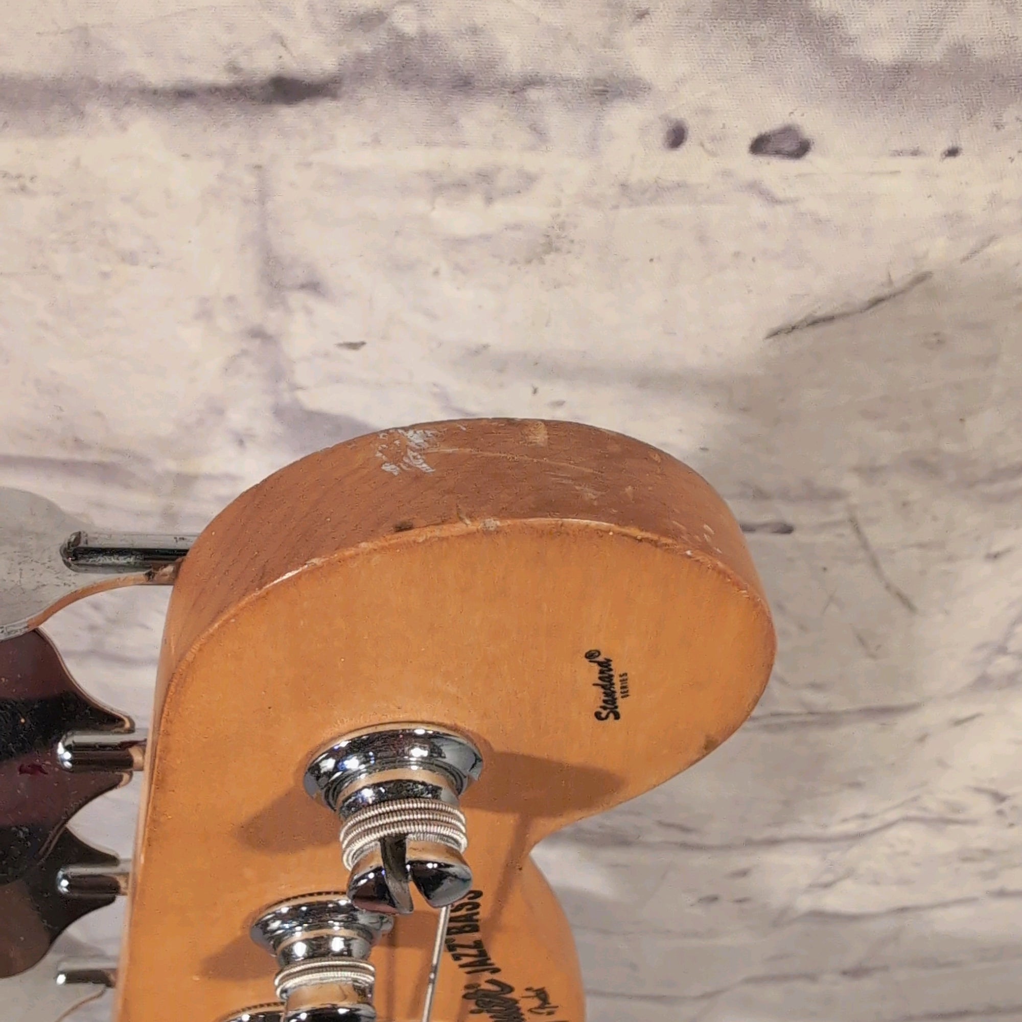 Squier Standard Series Jazz Red 4 String Bass Guitar