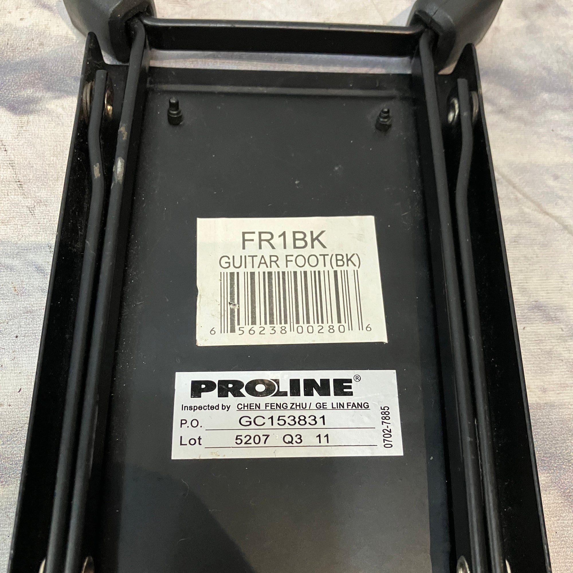 Proline FR1BK Classical Guitar Foot Rest