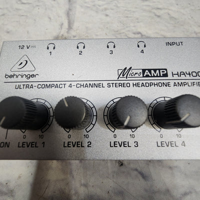 Behringer HA400 MicroAmp Headphone Amp