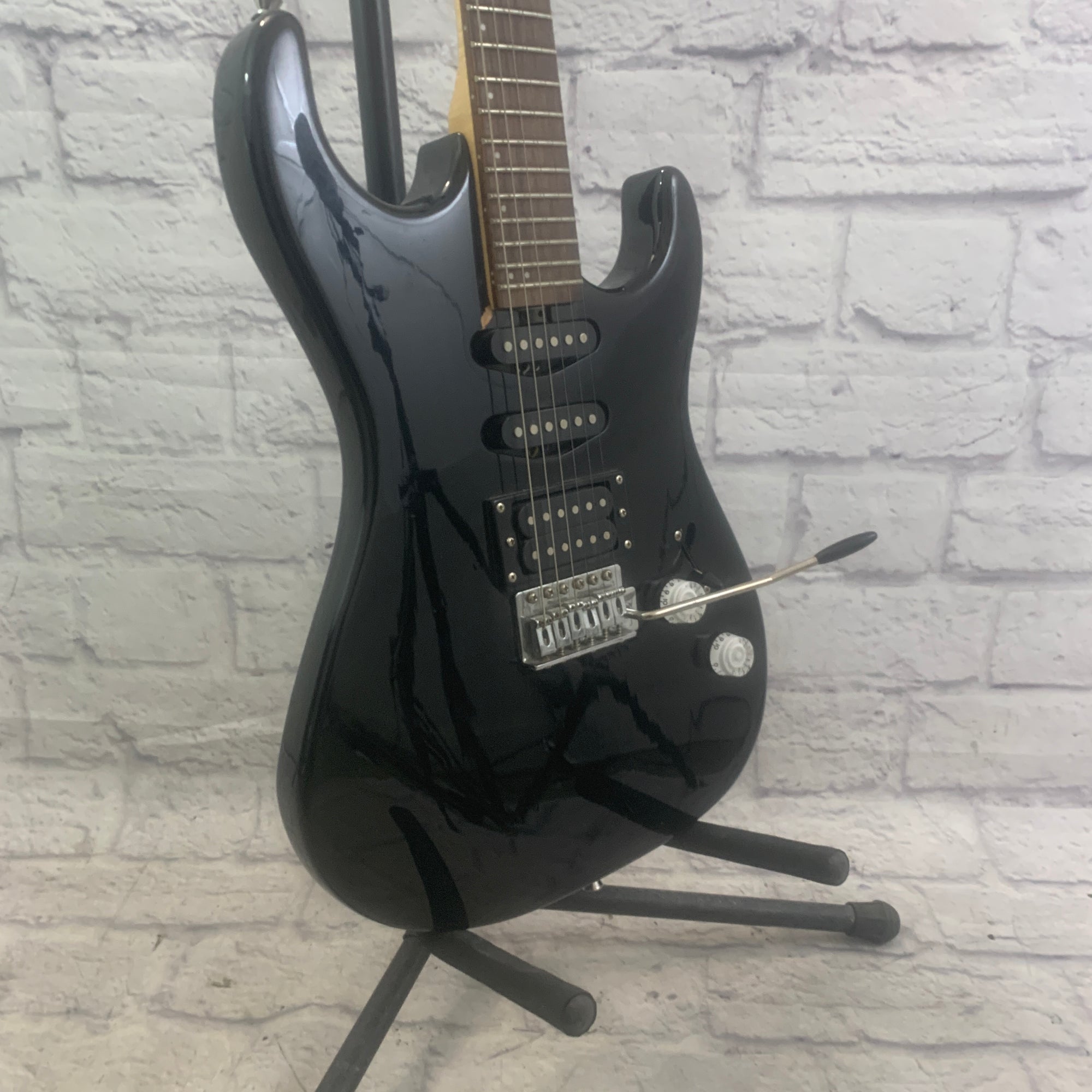 Oscar Schmidt "Ox10 Series" Black Electric Guitar