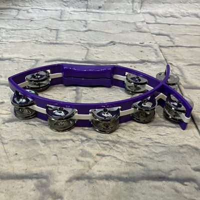 Unknown Purple Jesus Fish Tambourine