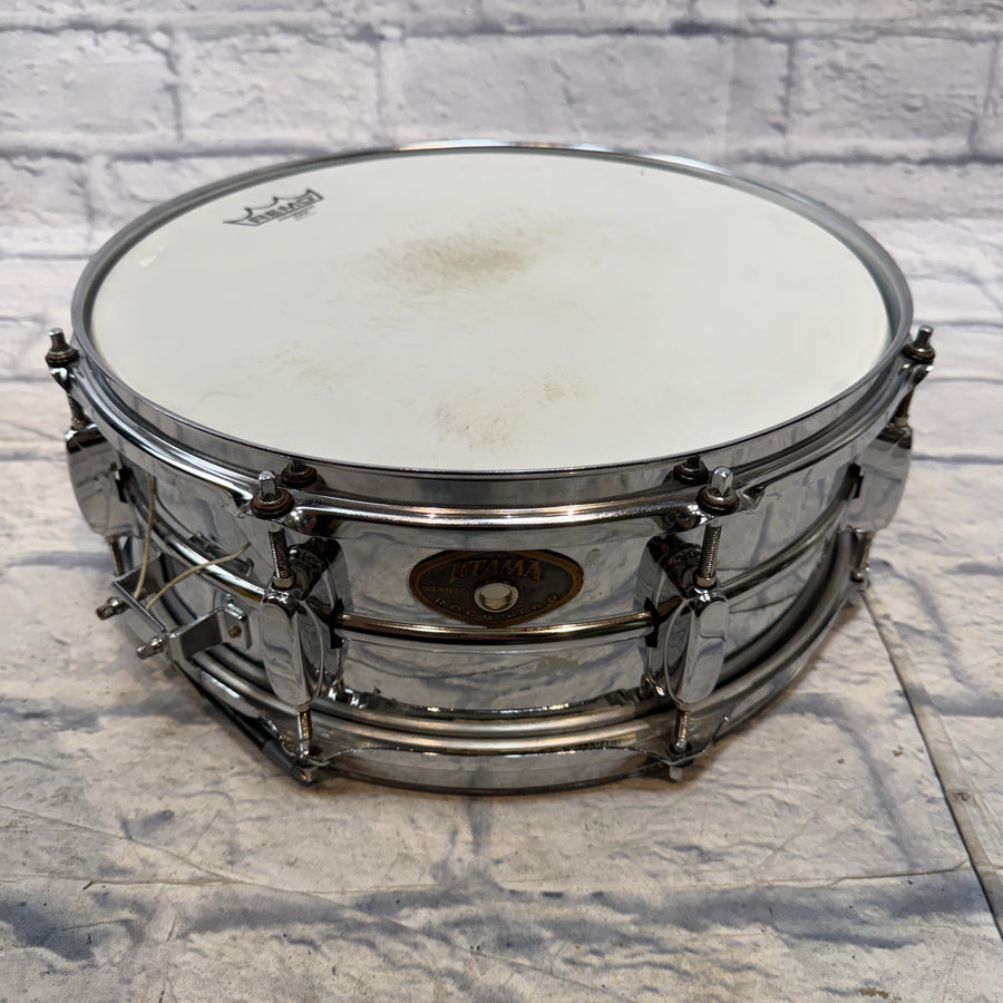 Tama Rockstar Snare Chrome Over Steel