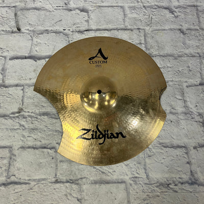 Zildjian 16 A Custom Crash Cymbal CUT DOWN