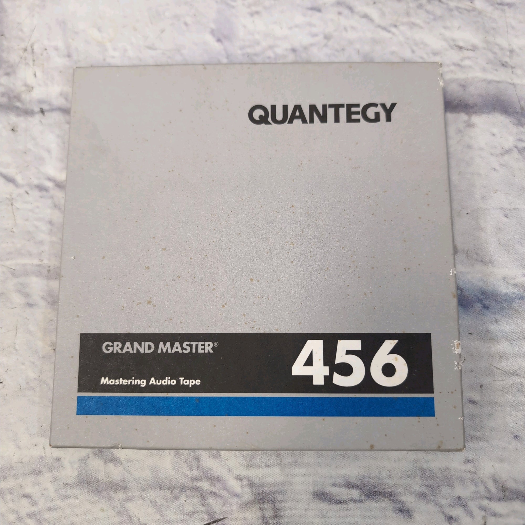 Ampex Quantegy 456 Grand Master 1/4" x 1200' 7" Reel to Reel Mastering Audio Tape