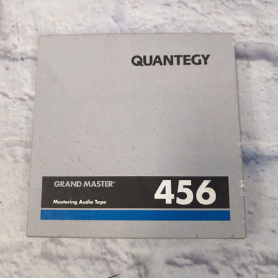 Ampex Quantegy 456 Grand Master 1/4" x 1200' 7" Reel to Reel Mastering Audio Tape