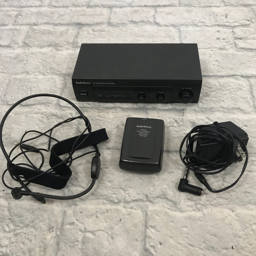 Radio Shack Wireless Headset Microphone System