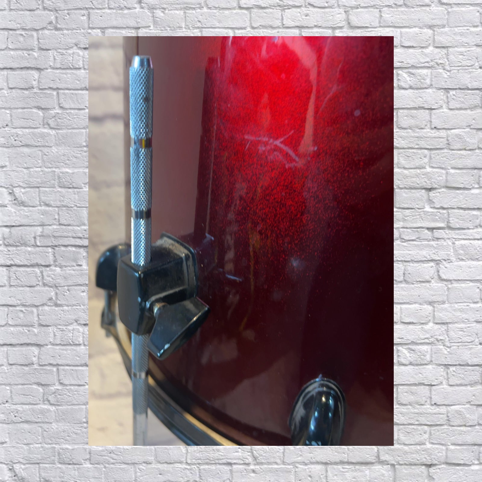 SP Sound Percussion 14 x 14 Floor Tom Deep Red Floor Tom